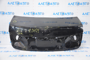Lexus GS300 GS350 GS430 GS450h 06-11 trunk lid without spoiler, black, after repair, dents, bumps