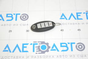 Nissan Sentra 13-19 smart key 4 buttons, with trunk opening, chrome