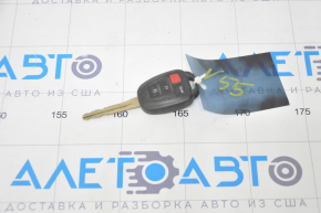 Toyota Camry v55 15-17 usa key 4 buttons, worn out