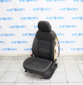 Driver's seat Chevrolet Cruze 16- without airbag, electric, shot, cloth black