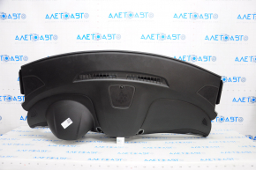 Torpedo front panel with AIRBAG Chevrolet Cruze 16- black, rubbed