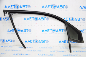 Upper door molding, front right, Chevrolet Cruze 16- with glass seal and window