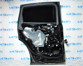 Door assembly rear left Lincoln MKX 16-18 black W9 bumpers