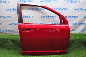 Door bare front right Dodge Journey 11-20 red PR1, bump, dented