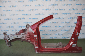 Quarter front left Chevrolet Volt 11-15 red with central pillar, pokes