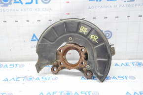 Front right trunnion VW Passat b7 12-15 USA with casing, rusty
