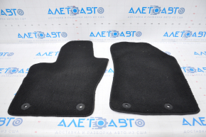 Set of floor mats Jeep Compass 17-24 cloth black, type 1