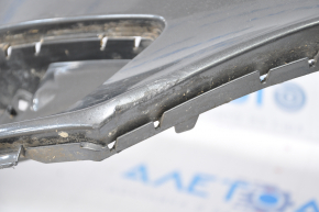 Front bumper bare Ford Focus mk3 15-18 rest graphite breaks in fasteners, dents, bumps
