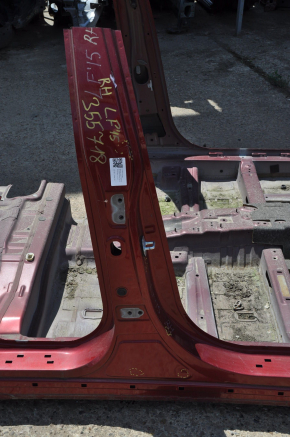 Central right body pillar Hyundai Sonata 15-19 on the body, bumps