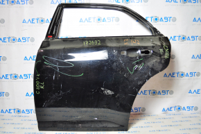 Door bare rear left Chrysler 300 11-23 black PX8