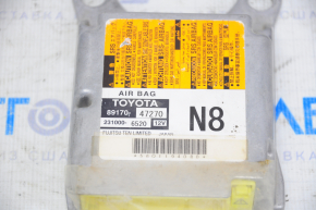 SRS airbag module airbag computer Toyota Prius V 12-12 for re-stitching