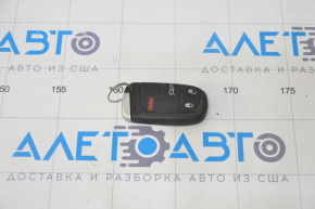 Key Chrysler 200 15-17 without autostart, 4 buttons, worn out