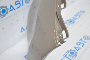 Front bare upper bumper Kia Soul 14-16 prerest, brown, tears, broken fasteners, made