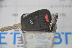 Jeep Compass 11-16 4 Button Key Worn