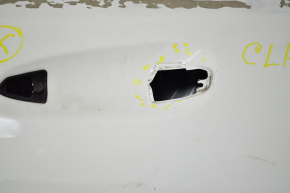 Bare rear left door Mercedes CLA 14-19 white 650, bump, dent