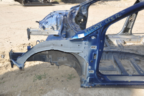 Front quarter left Hyundai Sonata 15-19 blue on the body