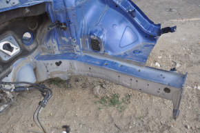 Front quarter left Hyundai Sonata 15-19 blue on the body