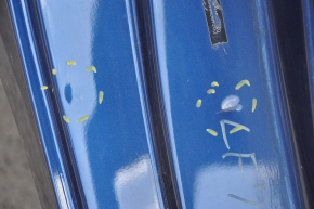 Quarter wing rear right Hyundai Sonata 15-19 blue on the body, pokes