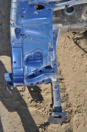 Front right quarter Hyundai Sonata 15-19 blue on the body