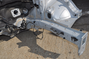 Front quarter left Hyundai Sonata 15-19 silver on the body