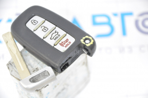 Key Hyundai Sonata 11-15 smart 4 buttons, defective key fastening