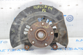 Front left axle with hub Toyota Avalon 13-18 R17 with casing, with ball joint, bearing hums