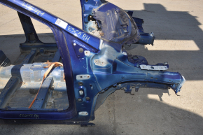Front right quarter Ford Escape MK3 13-14 pre-rest blue on the body, bumps