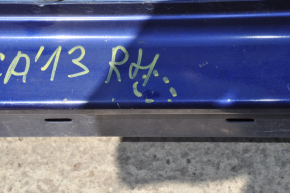 Front right quarter Ford Escape MK3 13-14 pre-rest blue on the body, bumps