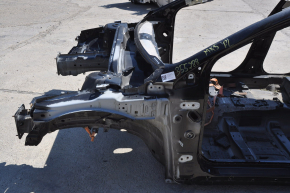 Front left quarter Ford Fusion mk5 13-20 black on body, pokes