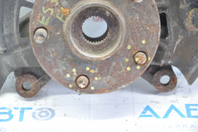 Front left hub axle Lexus ES350 07-12 with casing, with ball joint, bearing hums, studs are broken