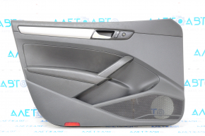 Door trim card front left VW Passat b7 12-15 USA black, scratch