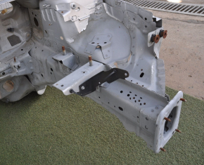 Front left quarter Ford Fusion mk5 13-20 silver with central pillar, bumps, dented