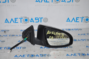 Side mirror right complete Toyota Avalon 13-18 14 pins, BSM, turn signal, black