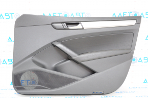 Door trim card front right VW Passat b7 12-15 USA black, without backlight