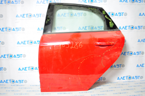 Door assembly rear left Ford Focus mk3 11-18 red PQ dents
