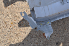 Front left quarter Hyundai Sonata 15-19 silver on the body, dented