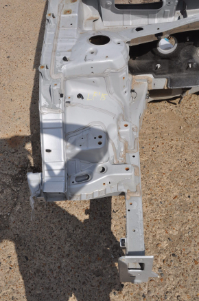 Front right quarter Hyundai Sonata 15-19 silver on the body, pokes