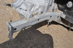 Front right quarter Hyundai Sonata 15-19 silver on the body, pokes