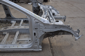 Front quarter right Hyundai Sonata 15-19 silver on the body