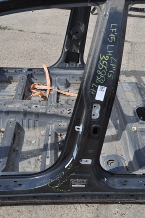 Central left body pillar Hyundai Sonata 15-19 on the body, bumps