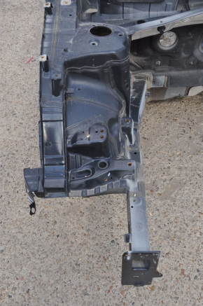 Quarter front right Hyundai Sonata 15-19 black on the body