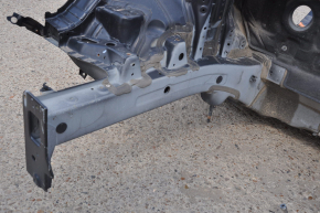 Quarter front right Hyundai Sonata 15-19 black on the body