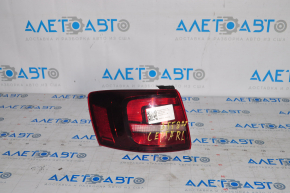 Light outer wing left VW Jetta 16-18 USA halogen dark
