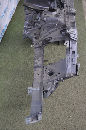 Front left quarter Chevrolet Cruze 16- graphite, with central pillar, small bump on threshold