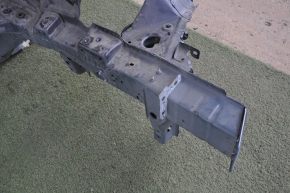 Front left quarter Chevrolet Cruze 16- graphite, with central pillar, small bump on threshold
