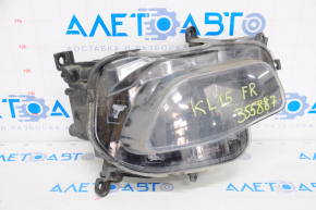 Headlight front right bare Jeep Cherokee KL 14-16 dorest halogen black