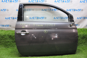 Door assembly front right Fiat 500 12-19 graphite PAU butts