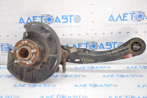 Trunnion with hub rear right Ford Escape MK3 17-19 FWD, with casing, with lever, rusty, torn silent block