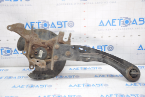 Trunnion with hub rear right Ford Escape MK3 17-19 FWD, with casing, with lever, rusty, torn silent block