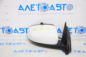 Right side mirror assembly Jeep Cherokee KL 14-18 3 pins, white